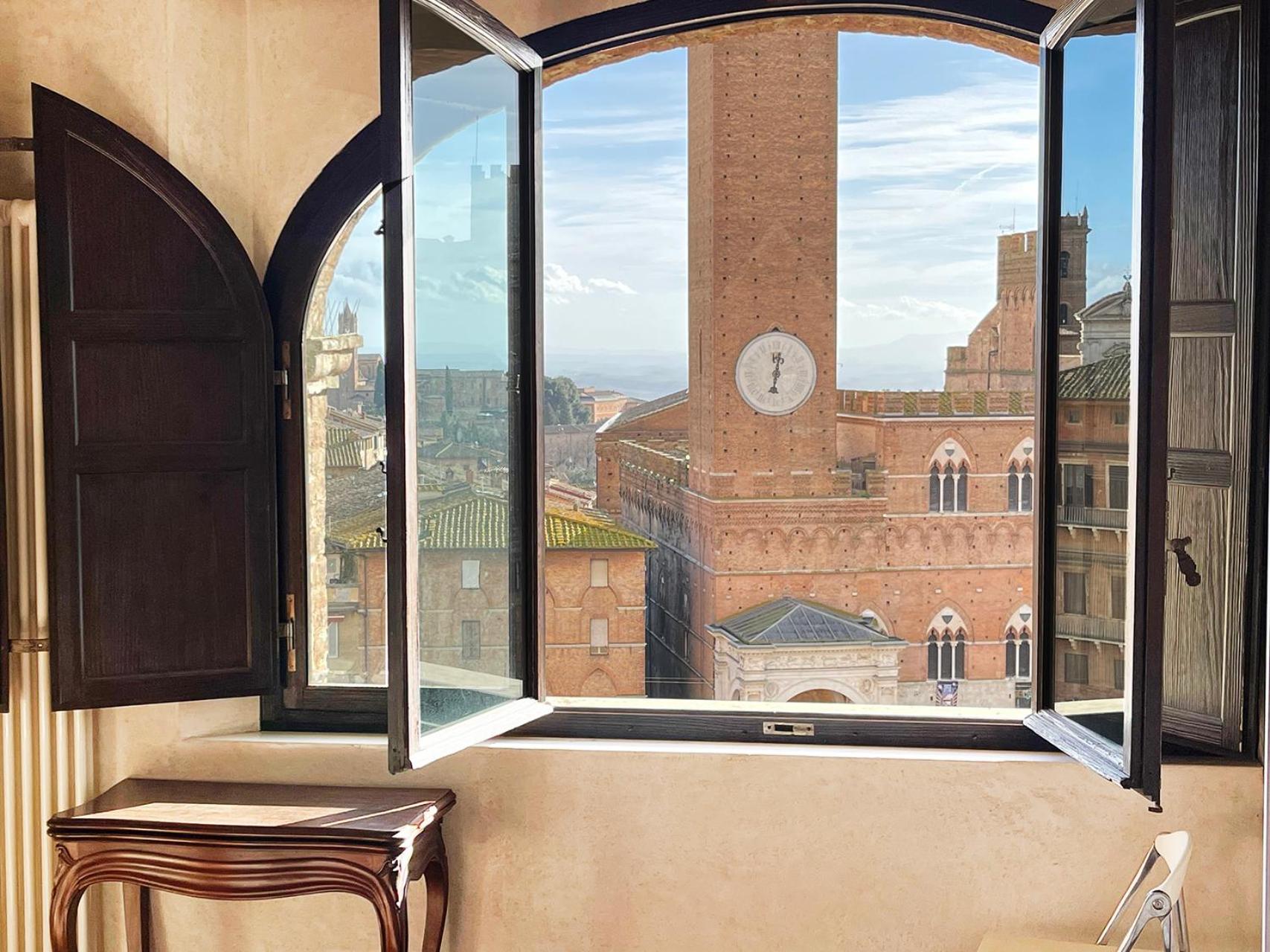 Il Campo 8: Piazza Del Campo Apartman Siena Kültér fotó